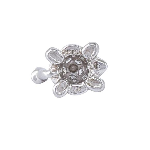 Vintage Sterling Silver 925 Turtle Pendant Charm | Dainty Animal Jewelry - Picture 7 of 10